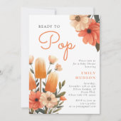 Popsicle Prêt à pop Baby shower Invitation (Devant)