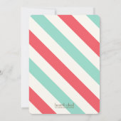 Popsicle Verjaardagsfeestje Kaart (Achterkant)