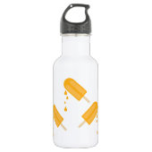 Popsicles Cute Kids Bouteille d'eau avec nom (Devant)