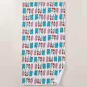 Popsicles de serviettes de plage (Devant)