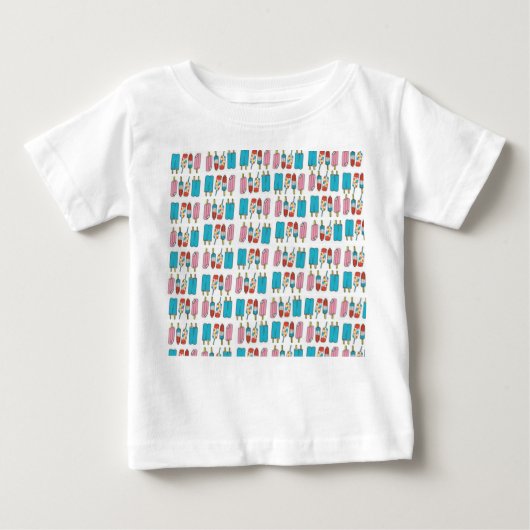 Popsicles de T-shirt bébé (Devant)