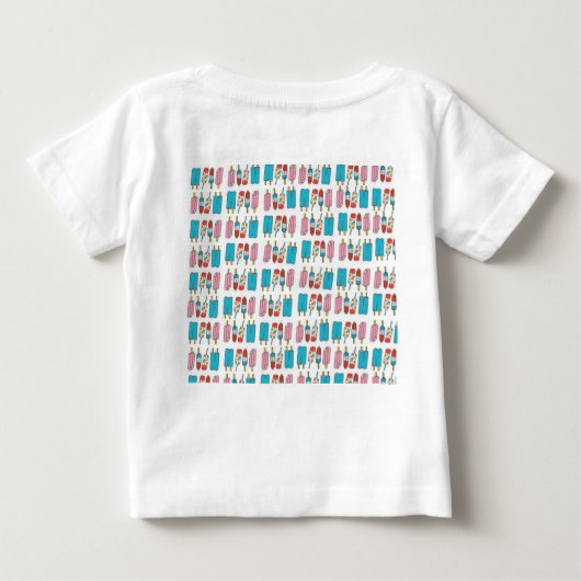 Popsicles de T-shirt bébé (Dos)