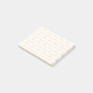 Popsicles en Ice Cream Colorful Summer Pattern Post-it® Notes