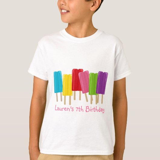 Popsicles en Polka Dots T-shirt (Voorkant)