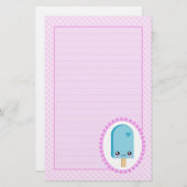 popsicles frambose — Stationery Briefpapier (Voorkant / Achterkant)