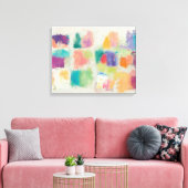 Popsicles Horizontale Steene Abstracte Druk Canvas Afdruk (Insitu (Woonkamer))