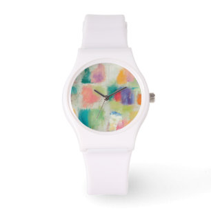 Popsicles Horizontale Steene Abstracte Druk Horloge