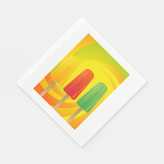 Popsicles Paper Napkins Servet