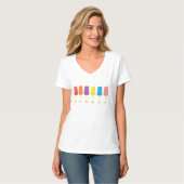 Popsicles pour mon T-shirt été (Devant entier)