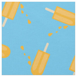 Popsicles Schattige Kinderen Zomer Stof