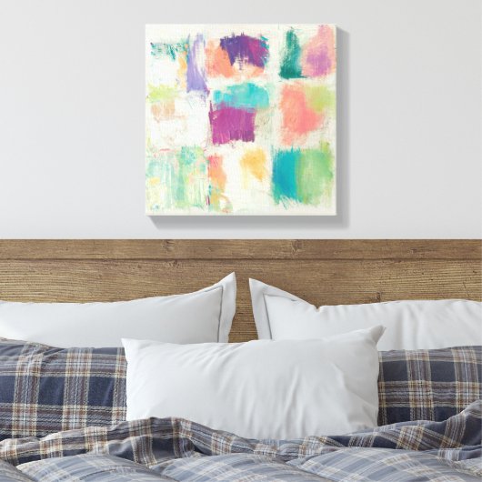 Popsics II Abstracte stone afdrukken | Mike Schick (Insitu (Slaapkamer))