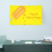 Popsiculair Cute Summer 1st Birthday Thema Spandoek (Beurs)