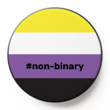 Indicateur de fierté non binaire LGBTQI+