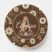 Monogramme Vintage Harmonie Florale