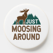 Moose Se Moque Juste Autour
