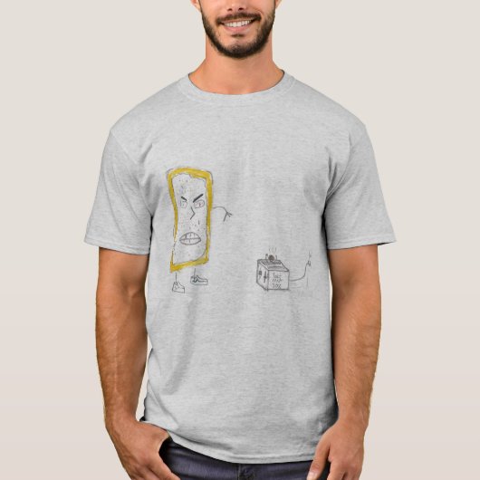 Poptart wraak t-shirt (Voorkant)