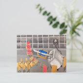 PopTarts vs. Toaster Strudels Briefkaart (Staand voorkant)