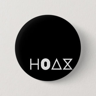 POPtRONiKA - HOAX - LOGO Ronde Button 5,7 Cm