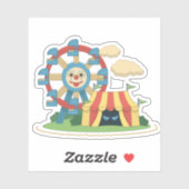 Poptropica Monster Carvival Sticker (Vel)