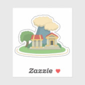 Poptropica Mythologie Eiland Sticker (Vel)