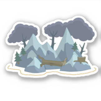 Poptropica Survival Island-Sticker Sticker