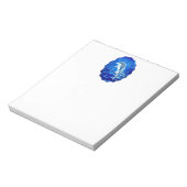 Populair blauw Zee Notitieblok (Gedraaid)