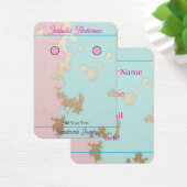 Populair Blush Roze Mint Goud Luxe Collectie Visitekaartje (Bureau)