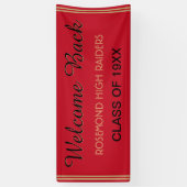 Populair! CUSTOM Class Reunion banner (Verticaal)