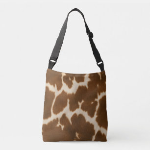 Populair Elegant Koe Faux Leather Collectie Crossbody Tas