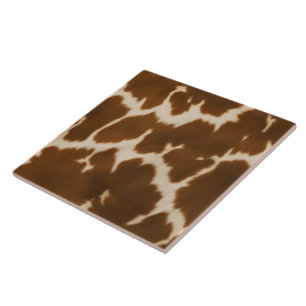 Populair Elegant Koe Faux Leather Collectie Tegeltje