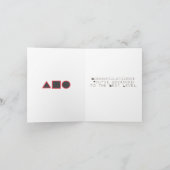 Populair geometrisch ontwerp kaart (Binnen)