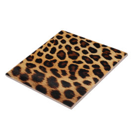Populair Leopard Cat Animal Print Collectie Tegeltje