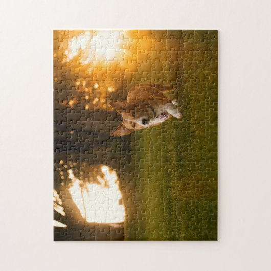 Populair ontwerp voor honden legpuzzel (Verticaal)