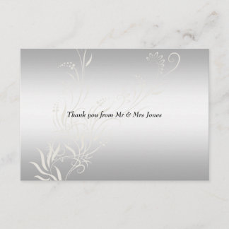 Populair Zilveren Bruiloft Bedankt