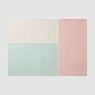 Populaire Abstracte Blush Roze Mint Collectie Tissuepapier