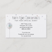 *~* Populaire ballonnen de Planner van de Gebeurte Visitekaartje (Achterkant)