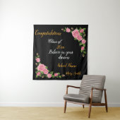 Populaire bloem_customize rozen wandtapijt wandkleed (In situ)