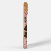 Populaire Blush Pink Gold Boho Leaves Collectie Case-Mate iPhone Case (Achterkant / Rechts)