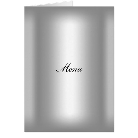 Populaire bruiloft menu (Voorkant)