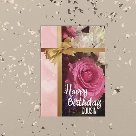 Populaire ! Carte de cousin d'anniversaire joyeux