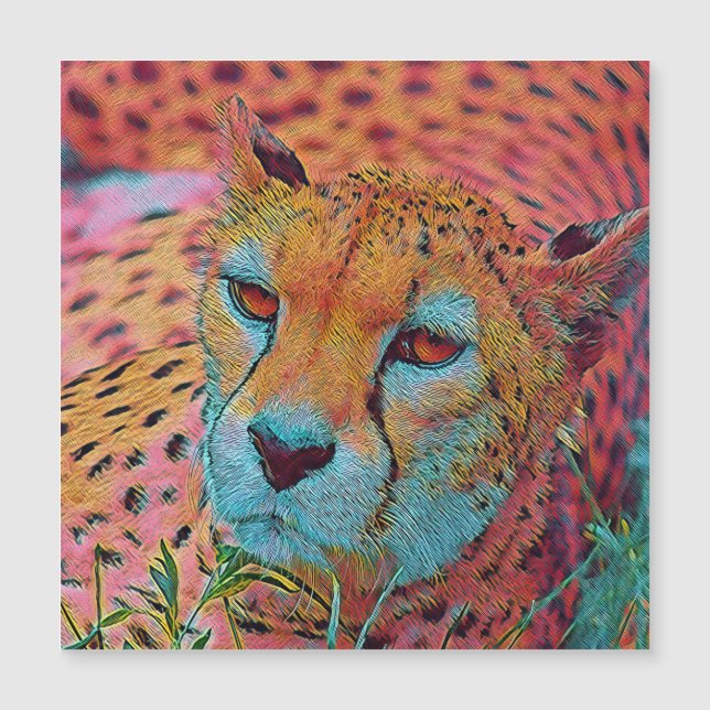 populaire dieren - Cheetah (Voorkant)