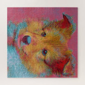 populaire dieren - puppy legpuzzel (Horizontaal)