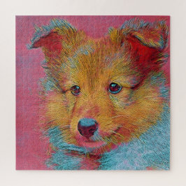 populaire dieren - puppy legpuzzel