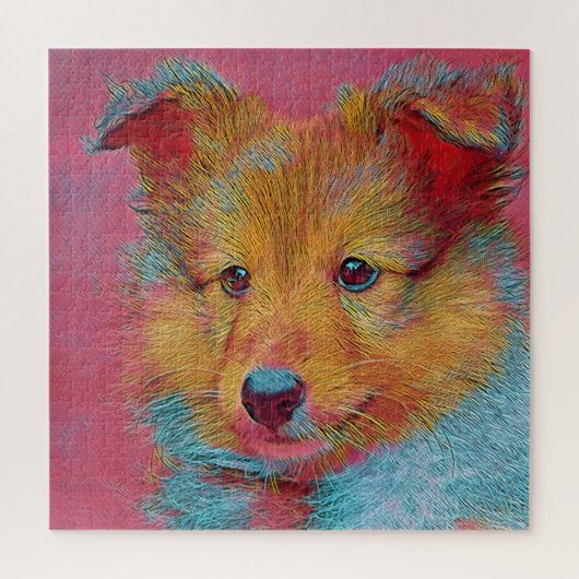 populaire dieren - puppy legpuzzel (Verticaal)