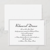 Populaire harten en Stropdassen Gay Wedding Rehear Kaart (Voorkant / Achterkant)