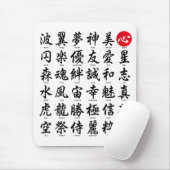 Populaire Japanse Kanji Muismat (Met muis)