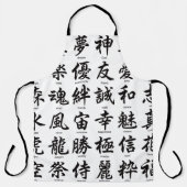 Populaire Japanse Kanji Schort (Voorkant)