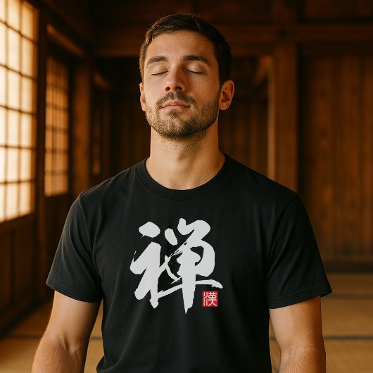 Populaire Kanji [禅] Zen T-shirt