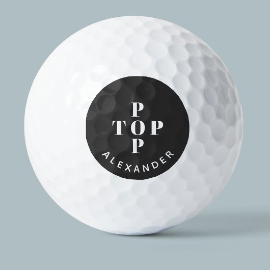 Populaire Pop vader vader gepersonaliseerd Golfballen