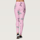 Populaire Print Leggings, High Waist Premium Leggings (Achterkant)